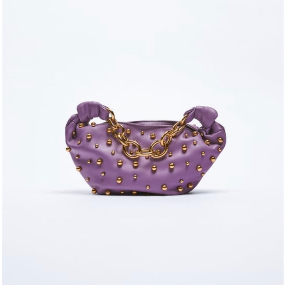 Zara Beaded Mini Bag NWOT